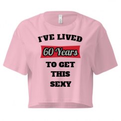 Ladies Festival Cali Crop Top Tee