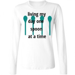 Ladies Relaxed Fit Basic Long Sleeve Tee