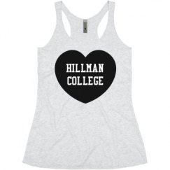 Ladies Slim Fit Super Soft Racerback Triblend Tank