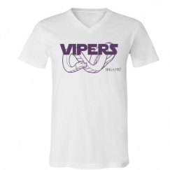 Unisex V-Neck Jersey Tee