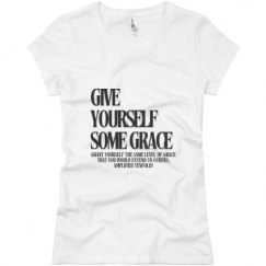 Ladies Slim Fit Basic Promo Jersey Tee