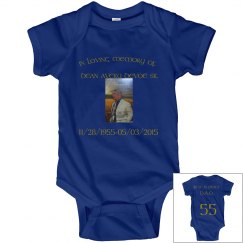 big dean memorial onesie