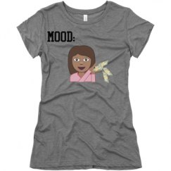 Ladies Slim Fit Super Soft Triblend Tee