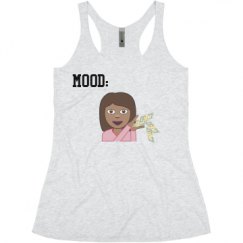 Ladies Slim Fit Super Soft Racerback Triblend Tank