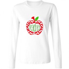 Ladies Relaxed Fit Basic Long Sleeve Tee