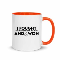 11oz Ceramic Mug with Color Inside