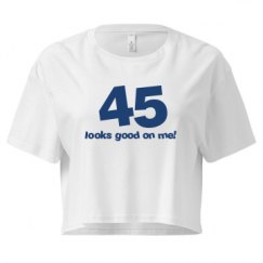 Ladies Festival Cali Crop Top Tee