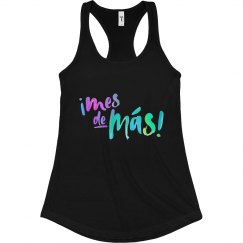 Mes de Mas Tang Top Negra