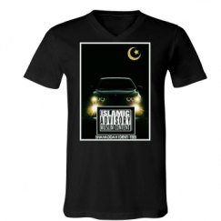 Unisex V-Neck Jersey Tee