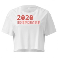 Ladies Festival Cali Crop Top Tee