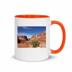 11oz Ceramic Mug with Color Inside
