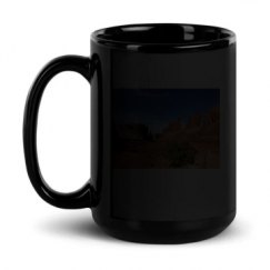 15oz Black Glossy Mug