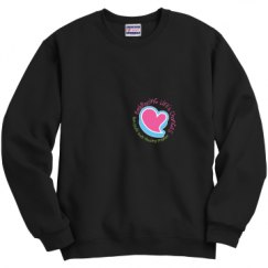 Unisex Film and Foil Crewneck Sweatshirt