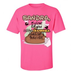 Unisex Ultra Cotton Safety Neon Crewneck Tee