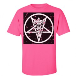 Unisex Ultra Cotton Safety Neon Crewneck Tee