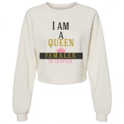 Women's Raglan Pullover Fleece