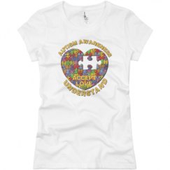 Ladies Slim Fit Basic Promo Jersey Tee