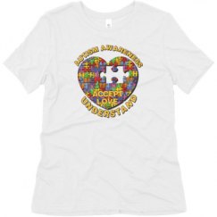 Ladies Relaxed Fit Super Soft Triblend Tee