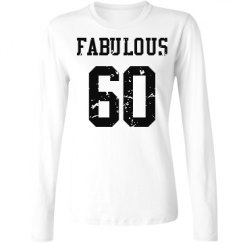 Ladies Relaxed Fit Basic Long Sleeve Tee