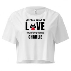 Ladies Festival Cali Crop Top Tee