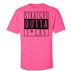 Unisex Ultra Cotton Safety Neon Crewneck Tee