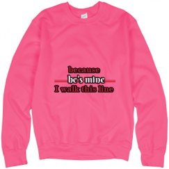 Unisex Neon Crewneck Sweatshirt
