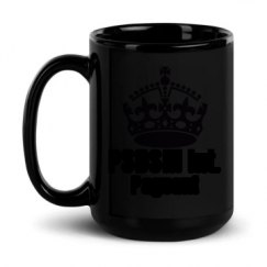 15oz Black Glossy Mug