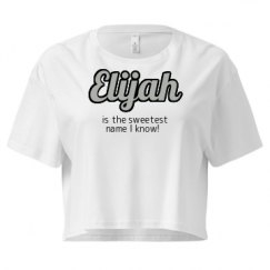 Ladies Festival Cali Crop Top Tee