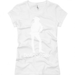 Ladies Slim Fit Basic Promo Jersey Tee