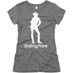 Ladies Slim Fit Super Soft Triblend Tee