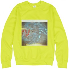 Unisex Neon Crewneck Sweatshirt