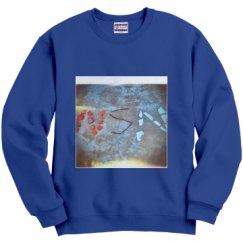 Unisex Film and Foil Crewneck Sweatshirt