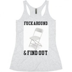 Ladies Slim Fit Super Soft Racerback Triblend Tank