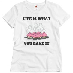 LIFE IS BAKING TEE