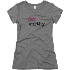 Ladies Slim Fit Super Soft Triblend Tee