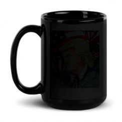 15oz Black Glossy Mug