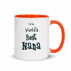 11oz Ceramic Mug with Color Inside