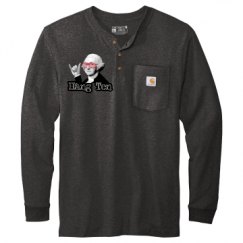 Unisex Carhartt Long Sleeve Henley Tee