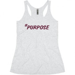 Ladies Slim Fit Super Soft Racerback Triblend Tank