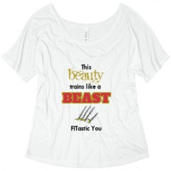 Ladies Flowy Slouchy Tee