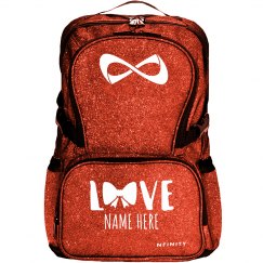 Bow With Love Cheer Backpack