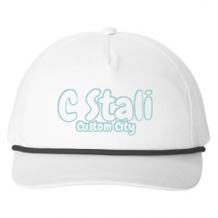 Snapback Five-Panel Rope Hat