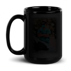 15oz Black Glossy Mug