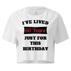 Ladies Festival Cali Crop Top Tee