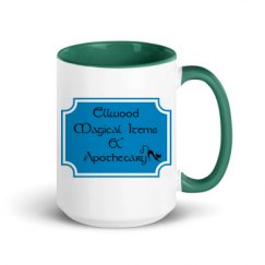 15oz Ceramic Mug with Color Inside