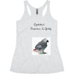 Ladies Slim Fit Super Soft Racerback Triblend Tank