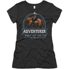 Ladies Slim Fit Super Soft Triblend Tee