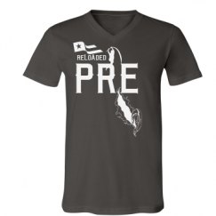 Unisex V-Neck Jersey Tee