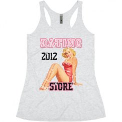 Ladies Slim Fit Super Soft Racerback Triblend Tank