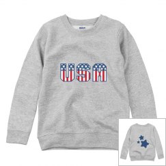 Kids usa sweatshirt